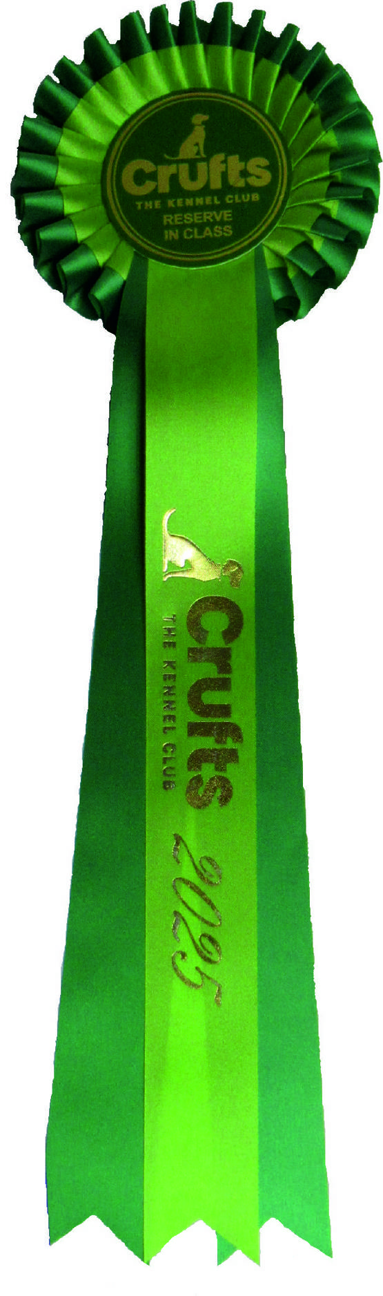 Crufts Reserve Rosette